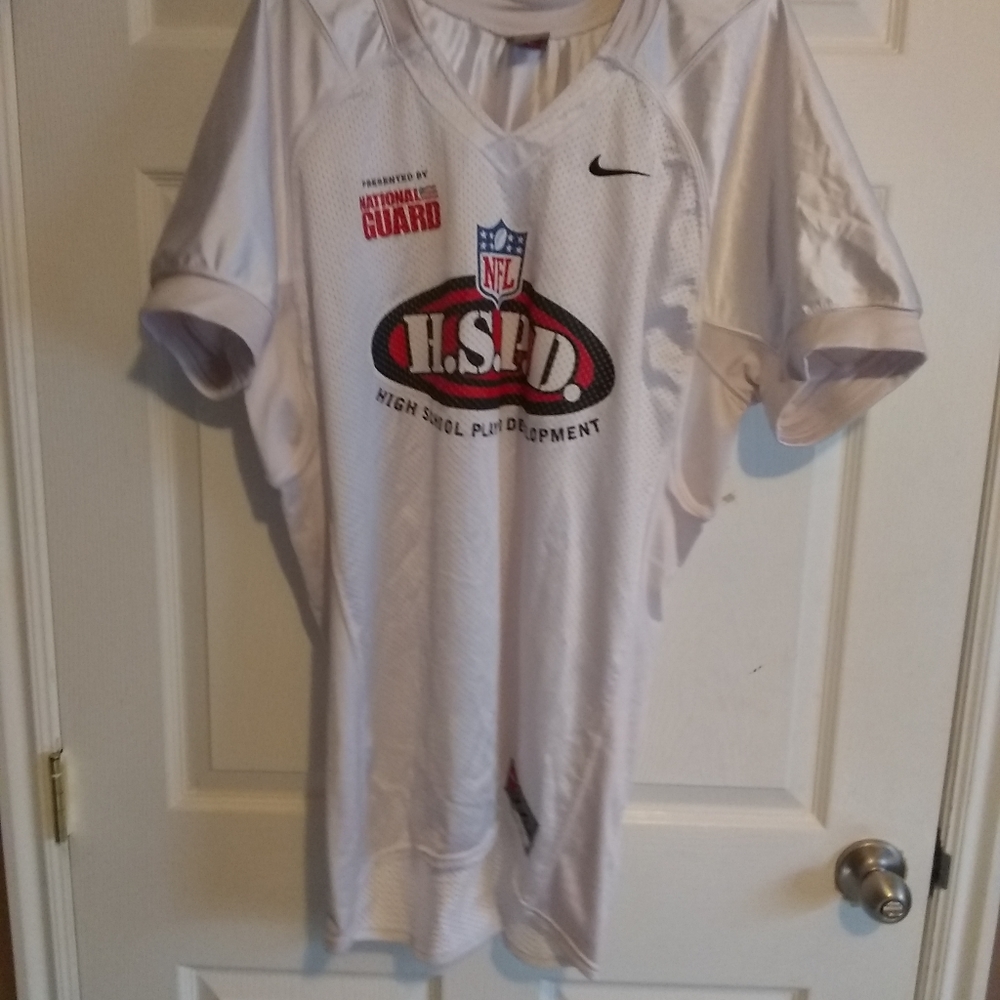 NFL H.S.P.D. White Football Jersey